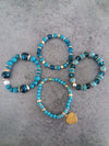 Bohème  lot de 4 bracelets